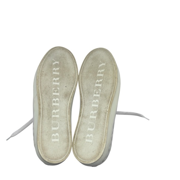 Burberry White Women's Sneakers Size 39 - Picture 10 of 11